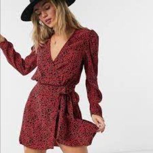 NWT Free people floral wrap dress tags/KINSLEY NEW WITH TAGS